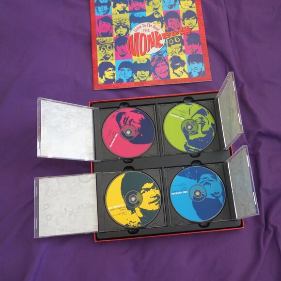 The Monkees Listen To The Band 4-CD SET RHINO ISBN 1-56826-498-4 R2-78566 - Picture 9 of 13